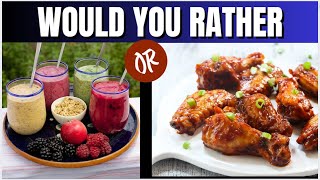 Would You Rather | Food Edition #8 | OnlyOddOut | NeedsUnbox | Needs Unbox