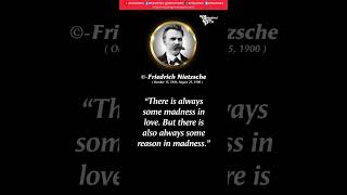 Friedrich Nietzsche Philosophy | Friedrich Nietzsche About Love #shorts