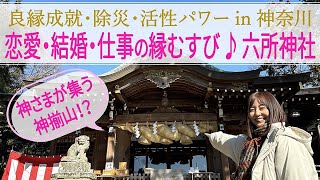 【パワスポさんぽ】良縁成就・除災・活性パワーin神奈川　恋愛・  結婚・仕事の縁むすび♪ 六所神社　Rokusho Shrine power spot in Kanagawa