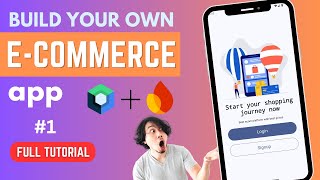 1 Ecom app | Jetpack Compose 🔥 | Android Studio Tutorial | 2025