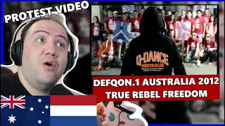 Defqon.1 Australia 2012 - TRUE REBEL FREEDOM  Protest video | Teacher Paul Reacts 🇳🇱 🇦🇺