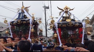 平成２９年　茅ヶ崎市中海岸　中海岸神社 例大祭　神輿発輿