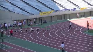 2016関西インカレ 100ｍ　予選　勢力