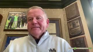 Brian Kelly on Logan Diggs Football IQ