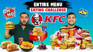 KFC Entire Veg Menu Eating Challenge | KFC Food Eating Challenge | Viwa Food Wor