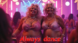 Natural older women over 50 in bikinis | Dance Forever | AI Short | Cinematic Clip