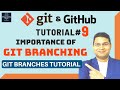 Git Tutorial #9 - Importance of Git Branching | Git Branches Tutorial