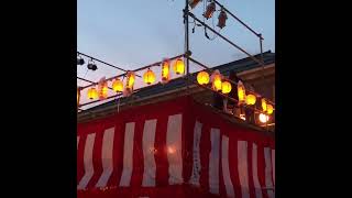 【ろうそくのように揺らぐ灯りのLED照明】お祭りの提灯で大活躍！＠岡谷太鼓祭り