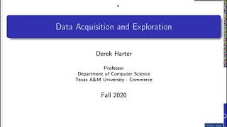 CSci 574 Machine Learning : U03-1 Data Exploration