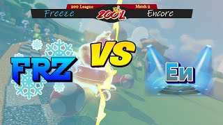 [MK8DX] 200 League Season 8 - FRZ vs Encore (Match 3)