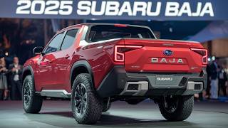 This Is How the 2025 Subaru Baja Comeback is About to Shake Up the Entire Truck Industry