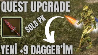 +9 Yeni DAGGER'ım | CFW Keyifli PK | SOLO YIKIK TOPRAKLAMA | QUEST Upgrade | Rise Online AARVAD #18