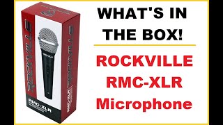 What's in the box! ROCKVILLE Microphone Unboxing!