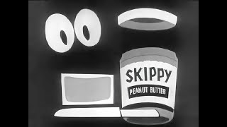 Skippy peanut butter vintage TV commercial (1950s)