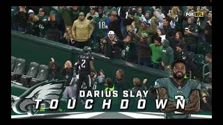 Darius Slay HUGE Interception & Touchdown I Eagles vs Saints