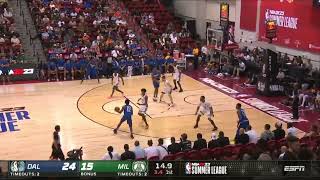 NBA Highlights Today : Marjon Beauchamp shows his defensive ability as he manages to stay with his