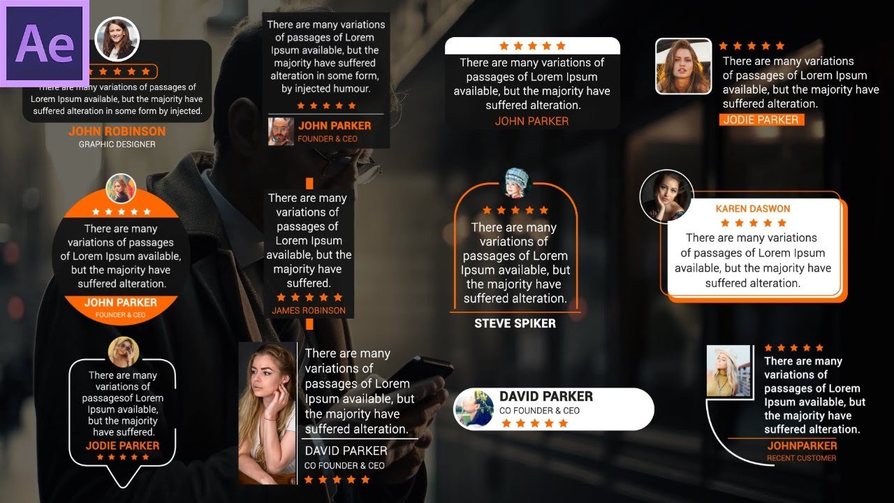 Testimonial Review Text Titles After Effects Project Files Youtube Testimonial Review Text Titles After Effects Project Files Youtube