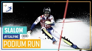 Clement Noel | Men's Slalom | Madonna di Campiglio | 3rd place | FIS Alpine