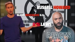 American Reacts |  Ridiculous U.S. Gun  Laws | Russell Howard [re-upload]