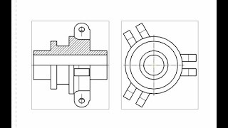 Breakout section view in NX Cad drafting workbench