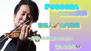 天空之城～竹田城跡～／オリジナル Pococha内演奏動画 音楽人🎻山内達哉🎶