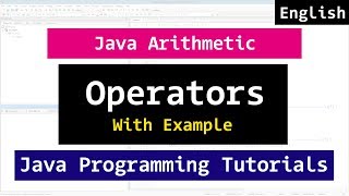 Basic and Compound Arithmetic Operators | Java Video Tutorial
