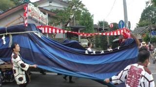 供奉行列　宮下町会所前にて　石岡のおまつり2016　神幸祭　00070