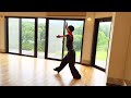 【練習風景】waltz basic solo training 2023.9.12 社交ダンス@奈良　梨風庵