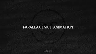 Parallax Emoji with animation ๐ | HTML, CSS & JavaScript | CodeX ๐จโ๐ป