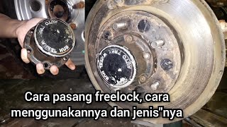 cara pasang freelock automatic suzuki jimny