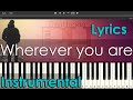 Wherever you are - South Border | Piano Backing Track Tutorial