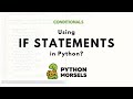 if statements in Python