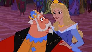 الأميرة النائمة | رقصة الأميرة أورورا والأمير فيليب في القصر | أميرات ديزني