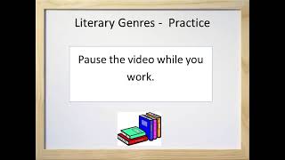 literary genres and subgenres fiction nonfiction drama and poetry video and worksheet