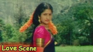 Prathyusha Love Scene || Rayudu Telugu Movie ||  Mohan Babu, Prathyusha, Soundarya
