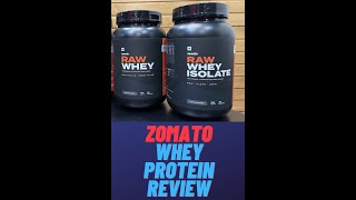 Zomato 100% Whey Isolate Protein Review | Zomato Whey Isolate Mixibility Test Video