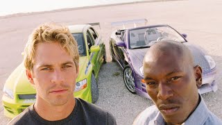2 fast 2 furious Paul Walker and Tyrese￼ Gibson bloopers