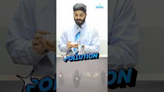 सर्दियों में बढ़ते Air Pollution का विज्ञान:जानें कैसे बढ़ता है प्रदूषण #science #experiment #shorts