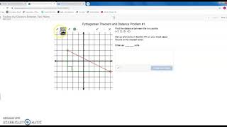 Finding Distance Between Two Points - Desmos 8.G.B.8