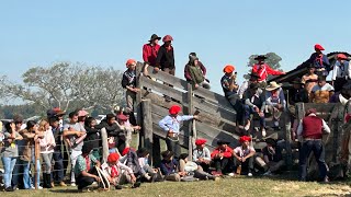 Fiesta de la yerra y destreza gaucha 2024 en Malvinas Corrientes