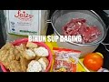 RESIPI BIHUN SUP DAGING SIMPLE SEDAP DAN RESIPI SAMBAL KICAP CILI API