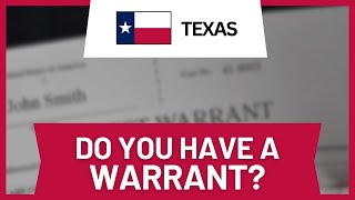 How to Check if You Have a Warrant in Texas