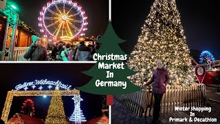 Christmas Market Germany 2022 | Winter Shopping Primark \u0026 Decathlon | Berlin Vlog |Christmas Miracle