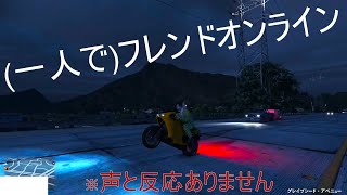 【#GTA5/声・反応なし】(一人で)フレンドオンライン　39日目【兎猫まさあき／NessDrop Project】