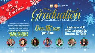 The 34th Bi-Annual Fall Community Re-Entry Program Graduation