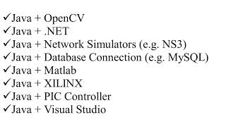 SOFTWARE PROJECT TOPICS IN JAVA | SOFTWARE THESIS TOPICS IN JAVA