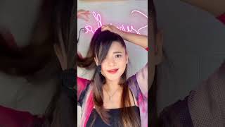 cute barbie hairstyle 😍❤️ | Voluminous hair in just seconds 😍 | Hide broad forehead ✅ #hairstyle