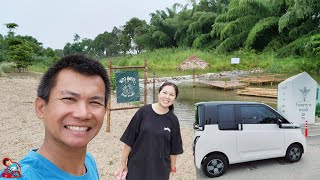 Test Drive รถยนต์ไฟฟ้า Wuling Air EV ไป-กลับ สวนผึ้ง ระยะทาง 170 กิโล | ป๊าบาส แม่บี