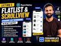 React Native FlatList & ScrollView Tutorial | Dynamic List Rendering in React Native