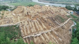 謎の山城が迎える「最後の落城」　河川工事で消える南山城跡　ー岡山・香川歴史ぶらり旅ー